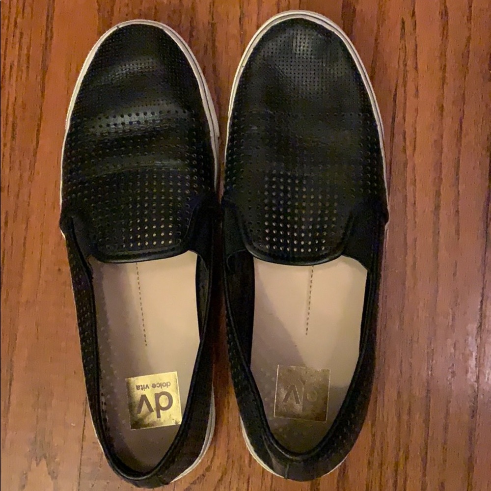 Dolce Vita Black Sneakers- worn once.
